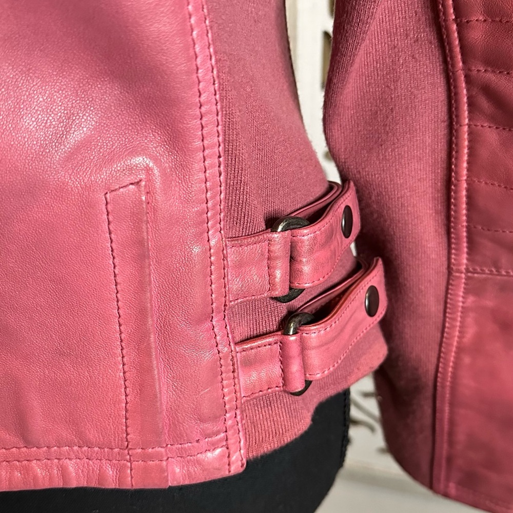 We The Free People Cora Leather Jacket View 6